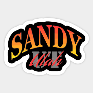 City Pride: Sandy, Utah Sticker